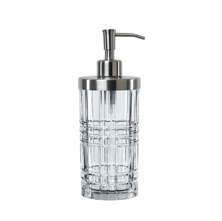 distributeur de savon en cristal square