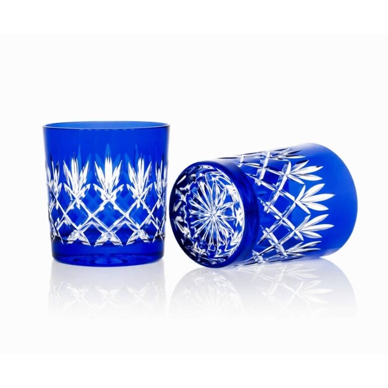 gobelet-cristal-bleu-ananas